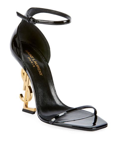 YSL open toe heels